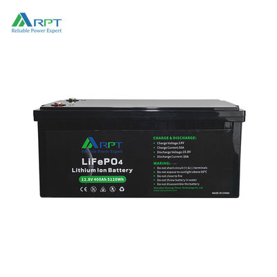 سعر جيد 12.8V 400Ah LiFePO4 استبدال حمض الرصاص 8000 دورة بطارية الليثيوم الانترنت