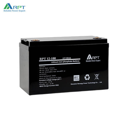 سعر جيد 1280Wh بطارية حمض الرصاص التخزين الشمسي 100ah بطارية الليثيوم Lifepo4 الانترنت