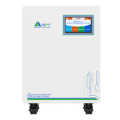 RPT بطارية منزلية مثبتة على عجلات بطارية ليتيمية تخزين الطاقة الشمسية 5.12kWh/10.24kWh/14.34kWh